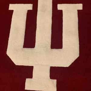 Indiana university decor rug .